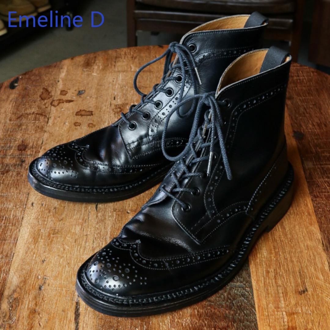 Men Brogue Ankle Boots Genuine - Formal Men Daily Wear Footwear recension och pris