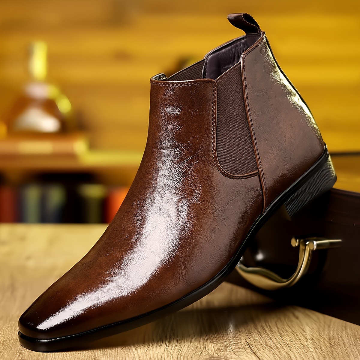 Chelsea Boots Leather Boots Au - Men Formal Wear With Boots recension och pris