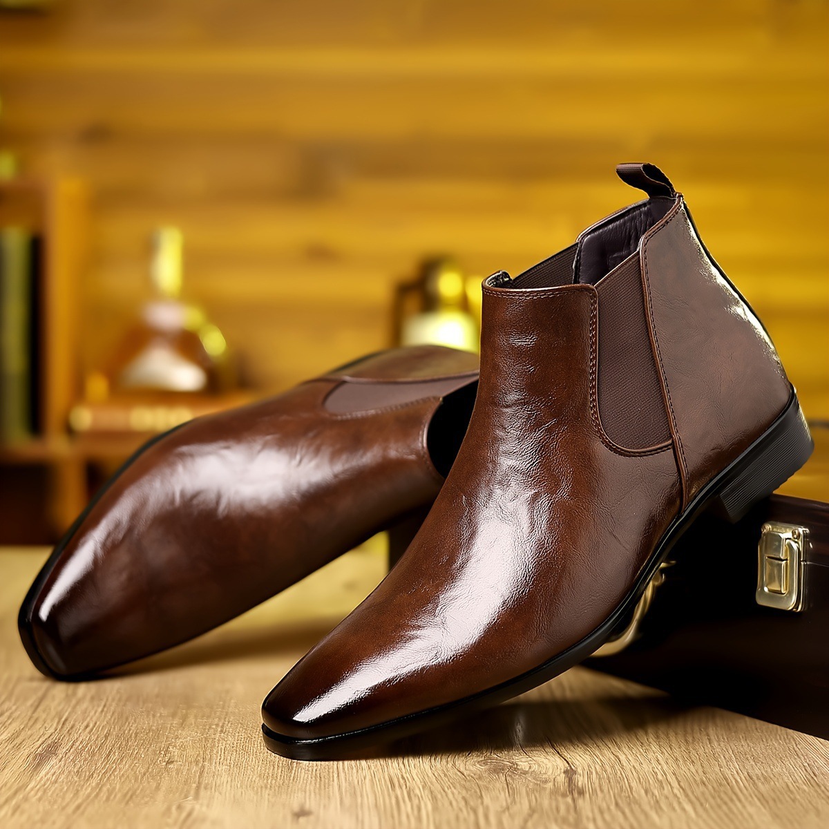 Chelsea Boots Leather Boots Au - Men Formal Wear With Boots recension och pris