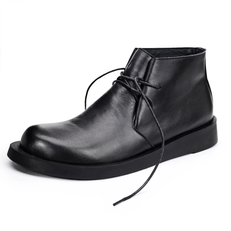 Vintage Genuine Leather Men's  - Men Formal Wear With Boots recension och pris