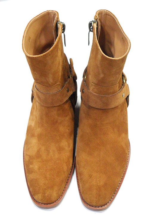 Men Genuine Leather Handmade B - Men Formal Wear With Boots recension och pris